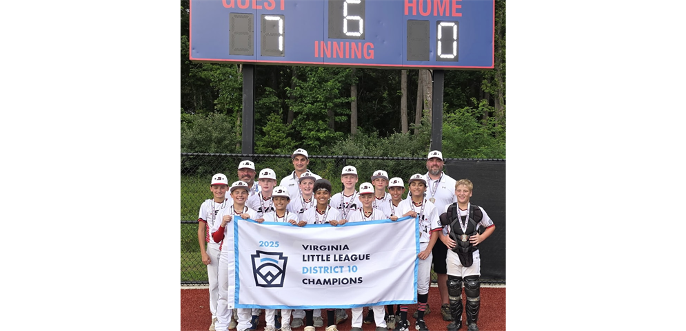 2025 Little League Majors Baseball District 10 Champions, SYA